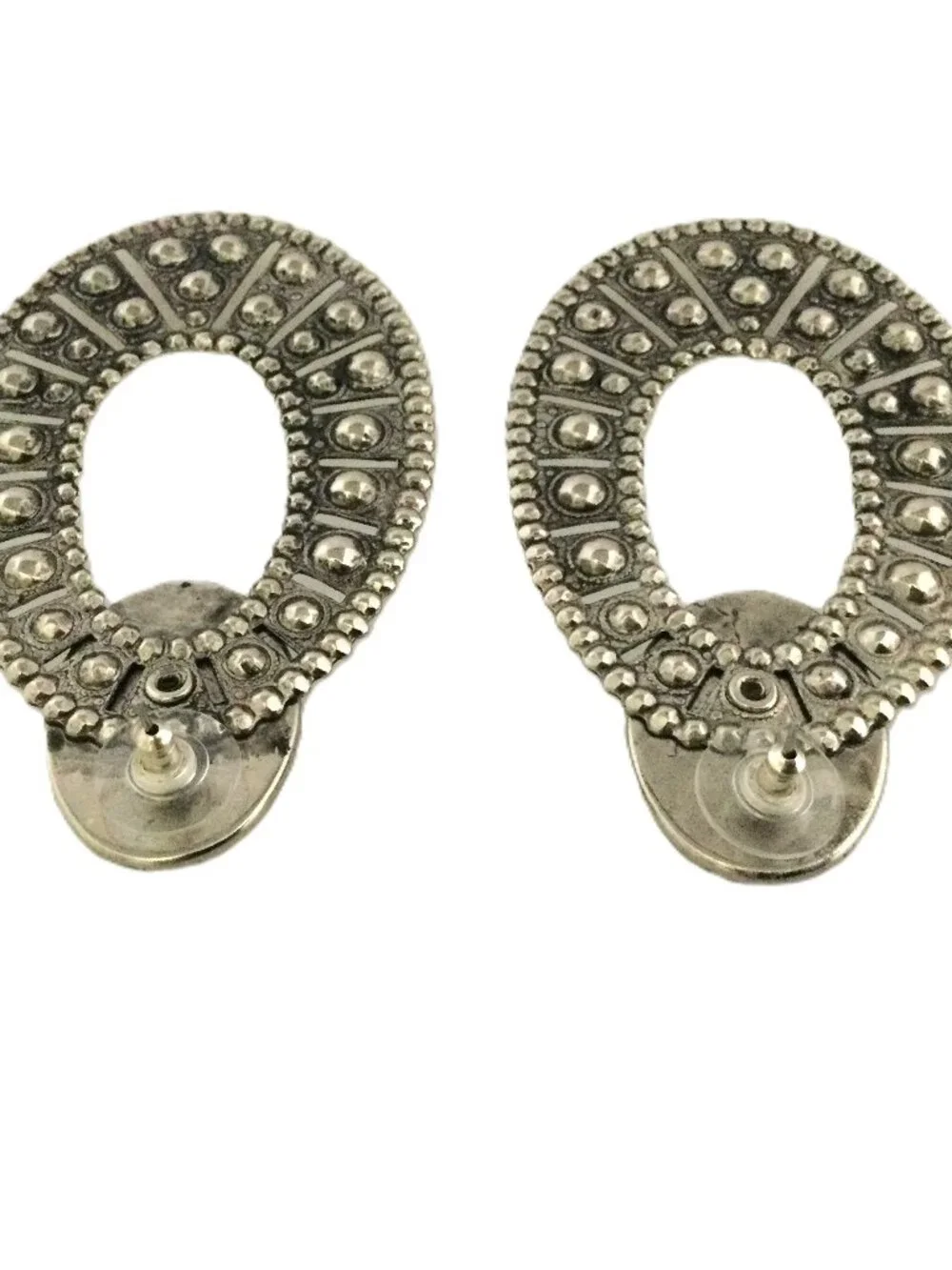Ultra Heavy 28g Vintage Oversized Rhinestone Chandelier Earrings Gala